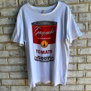 Wituka "Cazpacho Tomato Soup" Short Sleeve T-Shirt Men's Size L